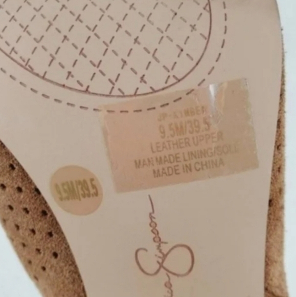 Jessica SImpson Kymber Tan Leather Bootie - Picture 7 of 8